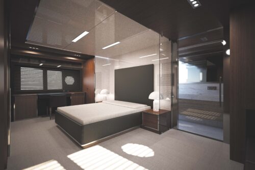 Riva 122_' Mythos_4 and 5 cabins layout_master cabin_1