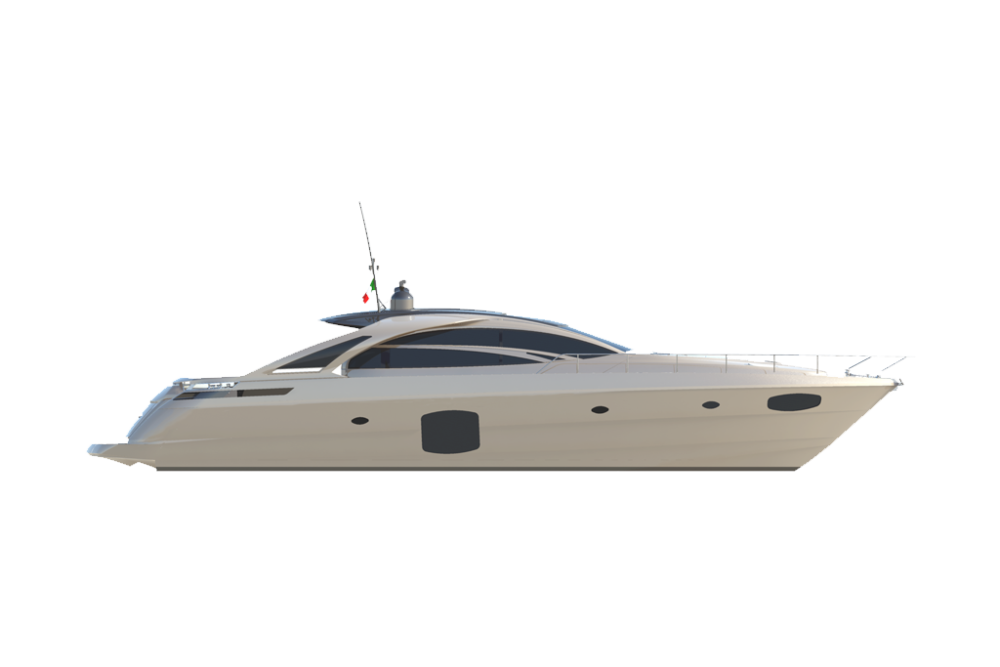 Pershing 70 - Layout 
