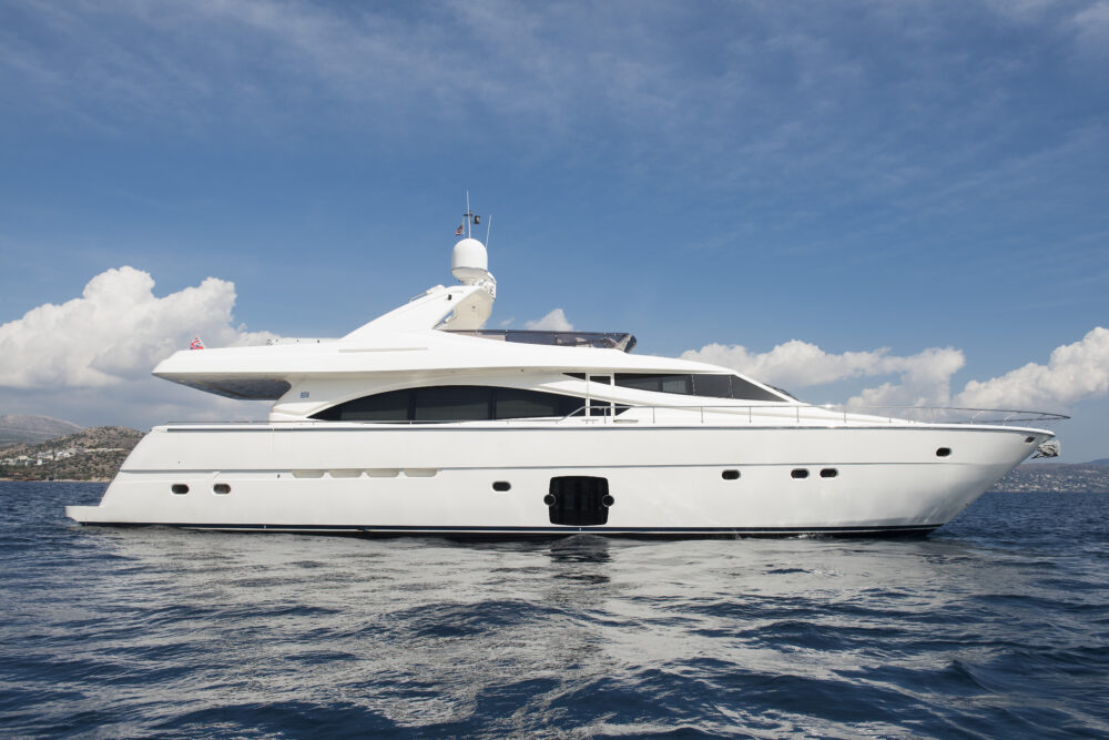 Ferretti 830 “JULIE M” - Featured 