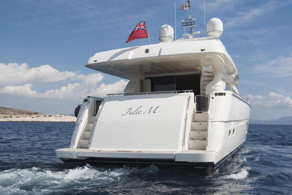 Ferretti 830 “JULIE M” - Featured 