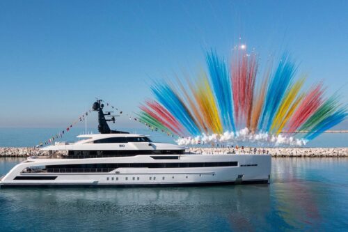 CRN launches M/Y RIO superyacht an icon of creativity and bespoke quality.