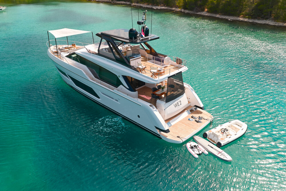 Ferretti Yachts 720 „WE2” - Wyróżniony 