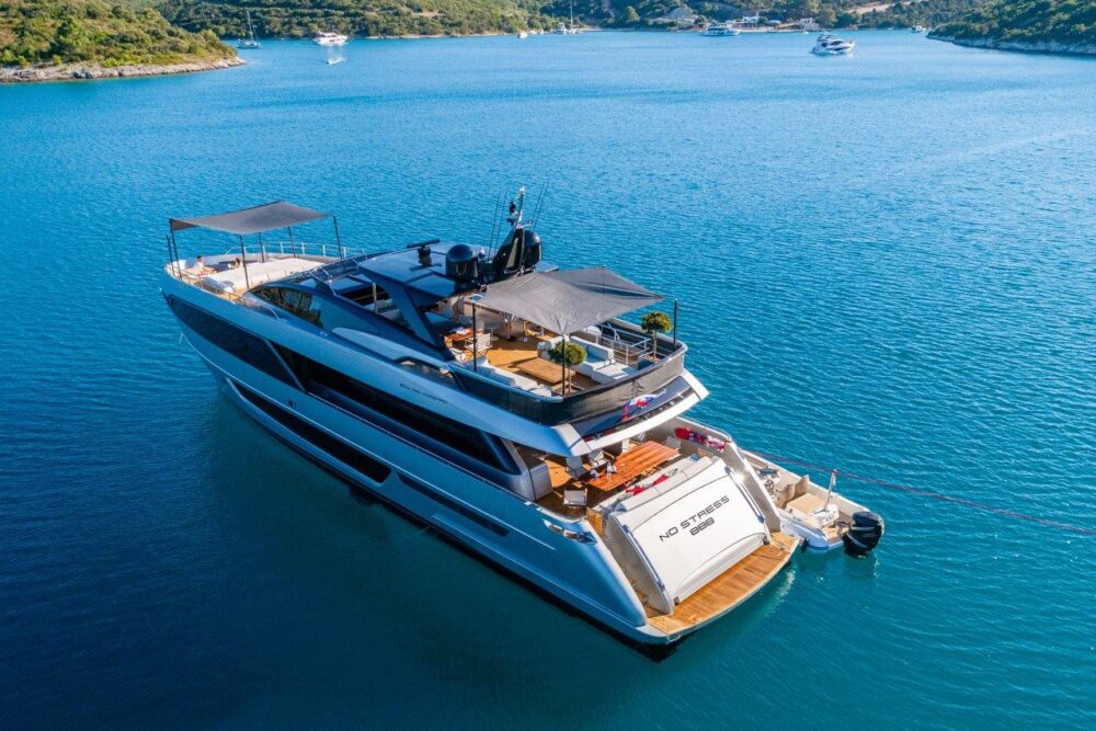 Riva 100 Corsaro „NO STRESS 888“ - Představovat 