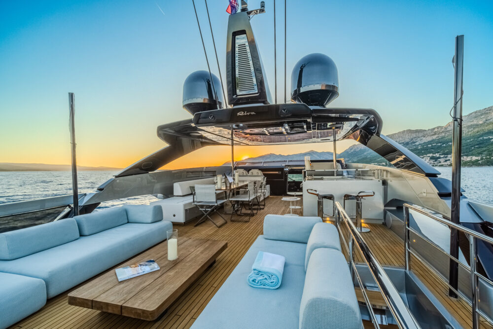 Riva 100 Corsaro „NO STRESS 888“ - Představovat 