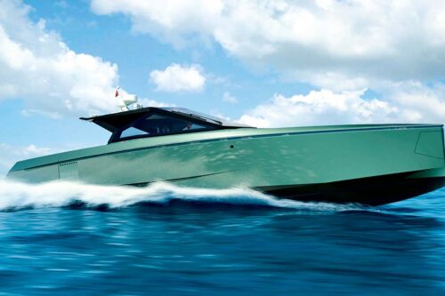 Wally debut of wallypower50 at boot Düsseldorf 2024.