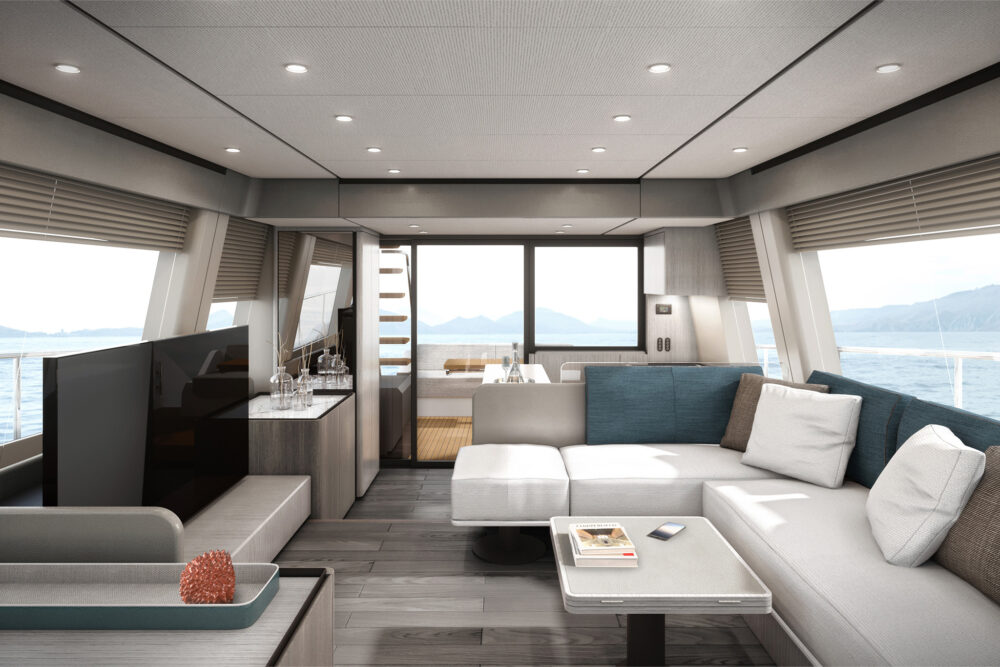 Ferretti Yachts 580 - Interior - Ferretti Yachts 580