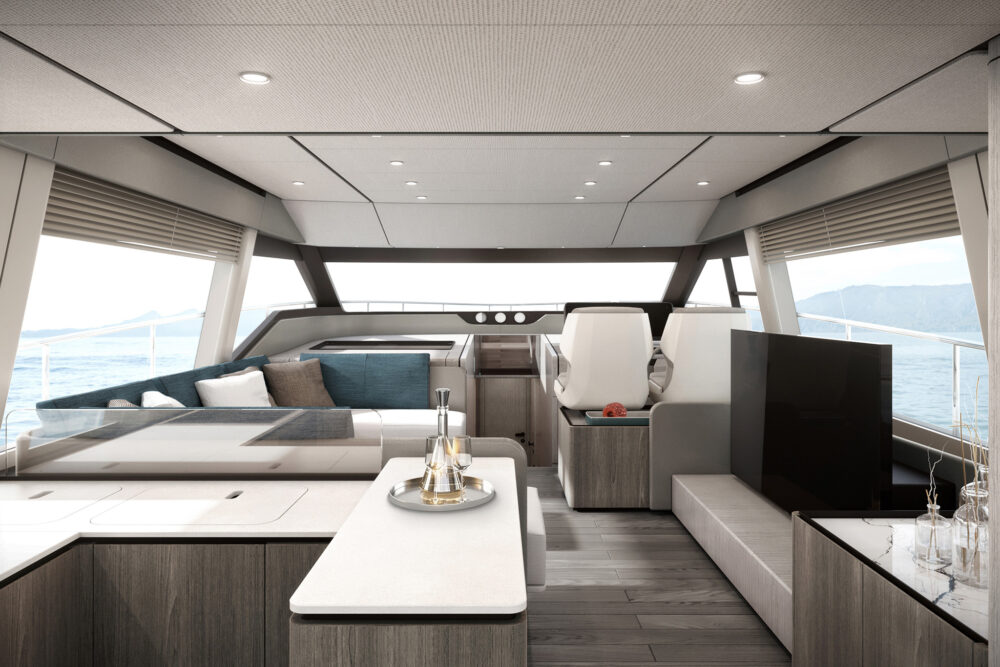 Ferretti Yachts 580 - Interior - Ferretti Yachts 580
