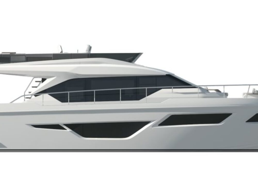 Ferretti Yachts 580 - Layout - Profile