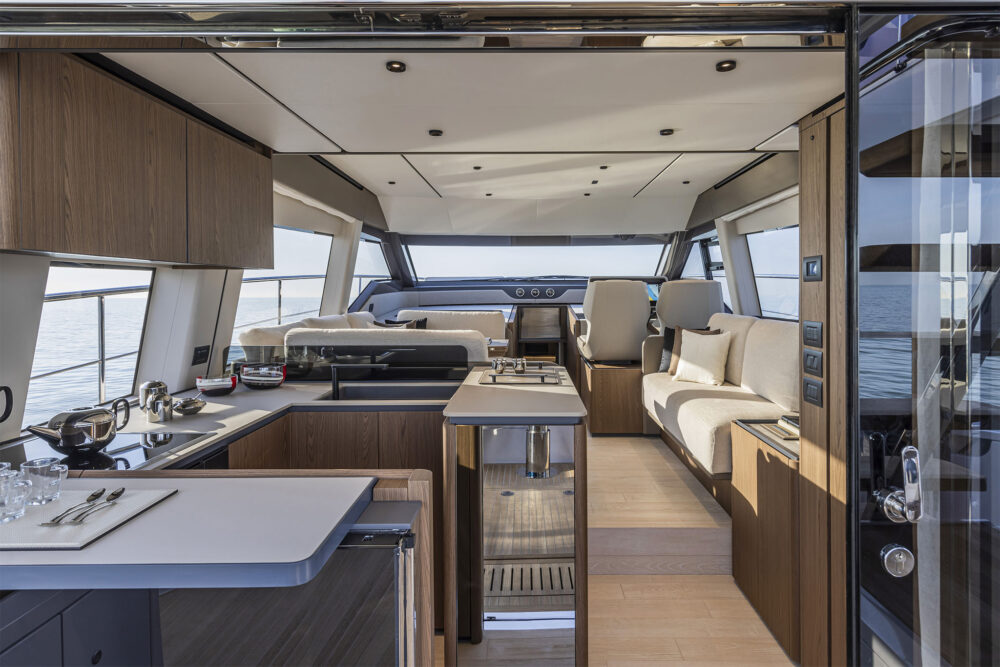 Ferretti Yachts 580 - Interior - Ferretti Yachts 580