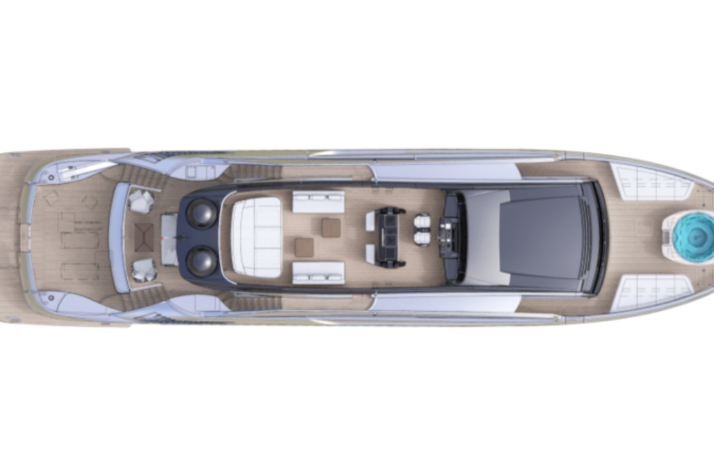Pershing GTX116 - Layout - Top