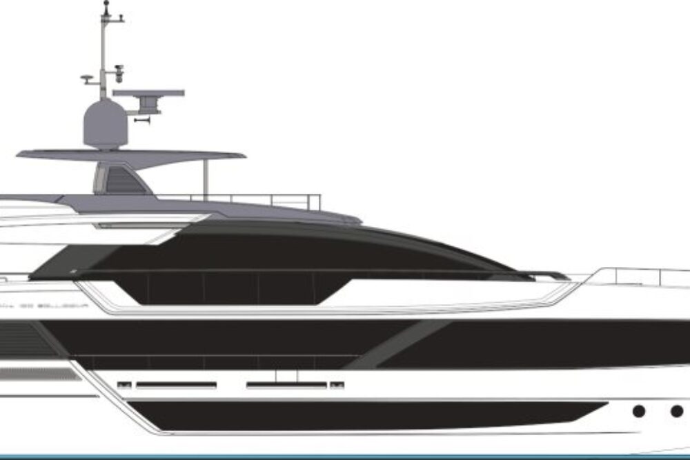 Riva 130′ Bellissima - Layout - Profile Riva 130′ Bellissima - Layout - Profile