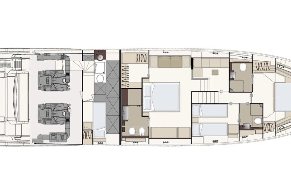 Ferretti Yachts 670 “WDVS” - Layout 