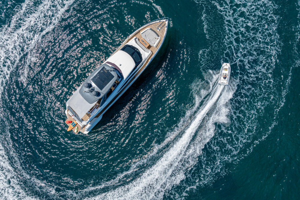 Ferretti Yachts 850 “E3” - In primo piano 