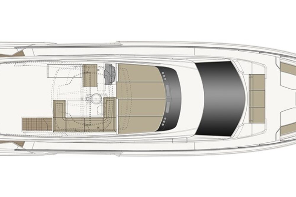 Ferretti Yachts 670 “POSH” - Layout 