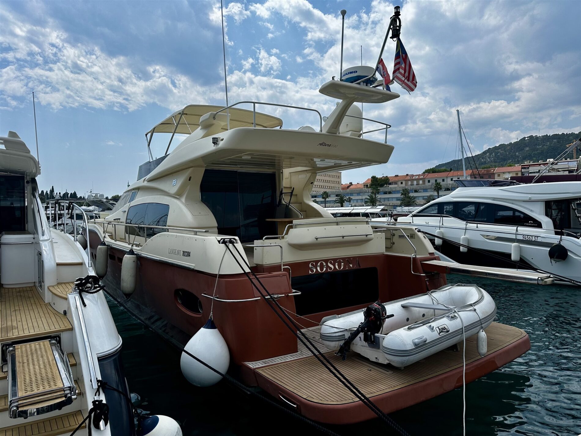 Ferretti Yachts Altura 690 “SOSONA” – MennYacht – Your Yachting