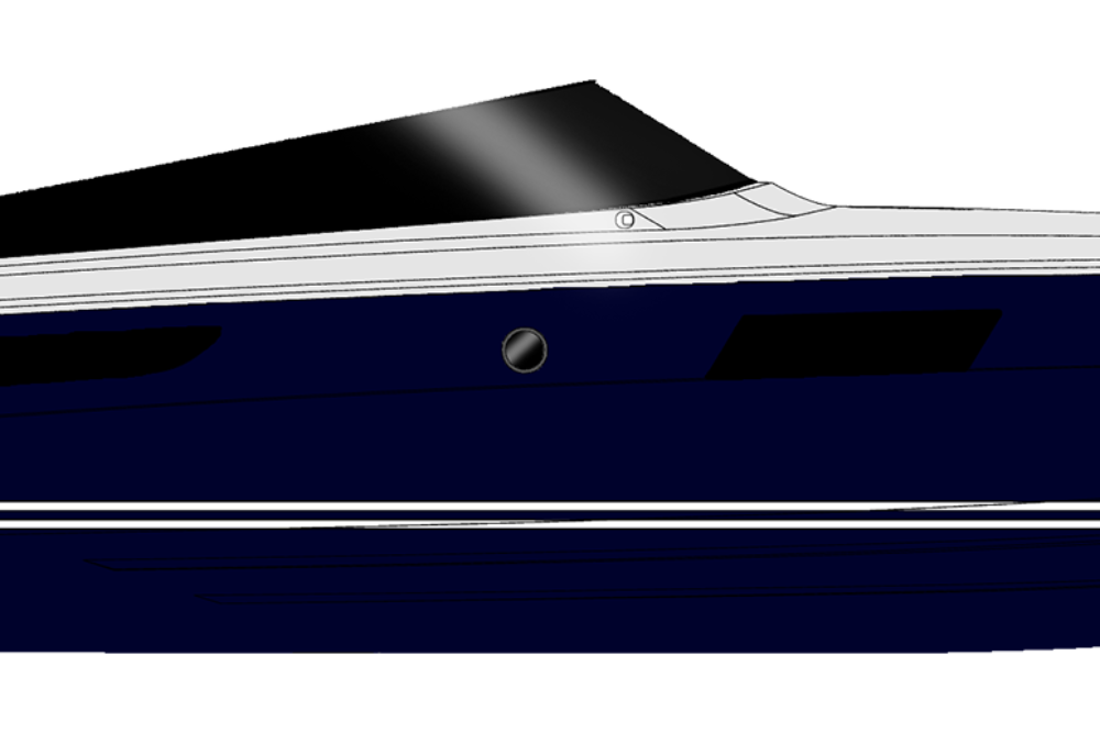 Itama 45RS - Layout - Profile Itama 45RS - Layout - Profile
