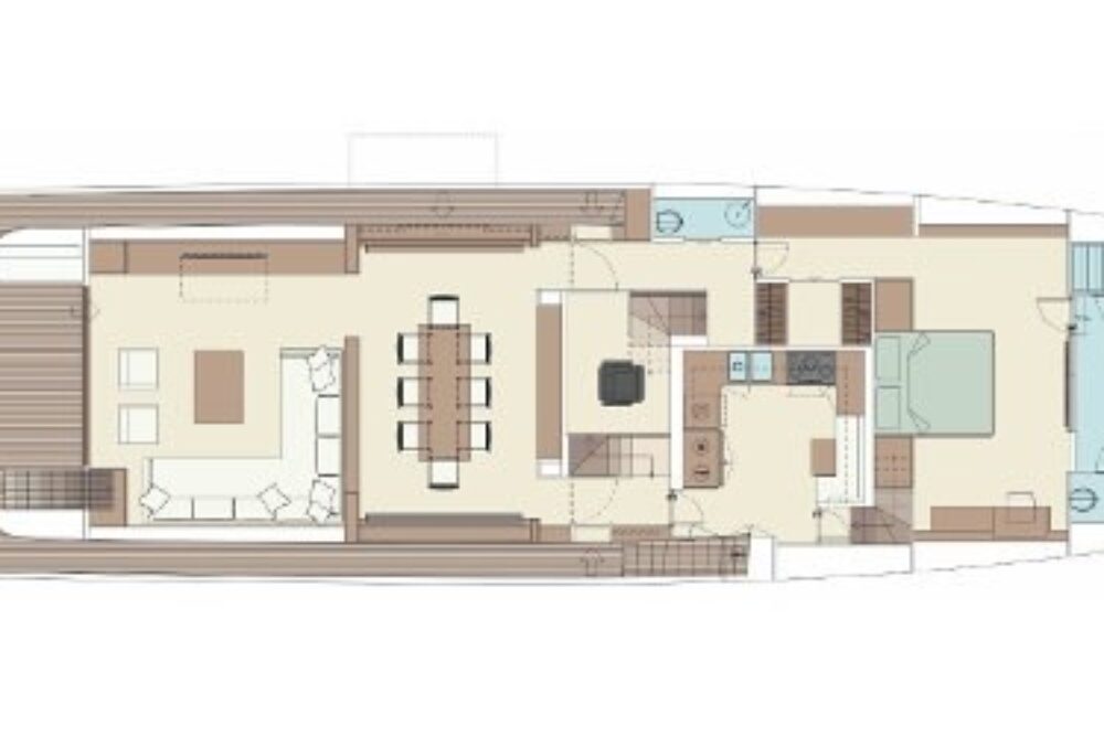 Riva 100 Corsaro “YOYITA II” - Layout  Riva 100 Corsaro “YOYITA II” - Layout