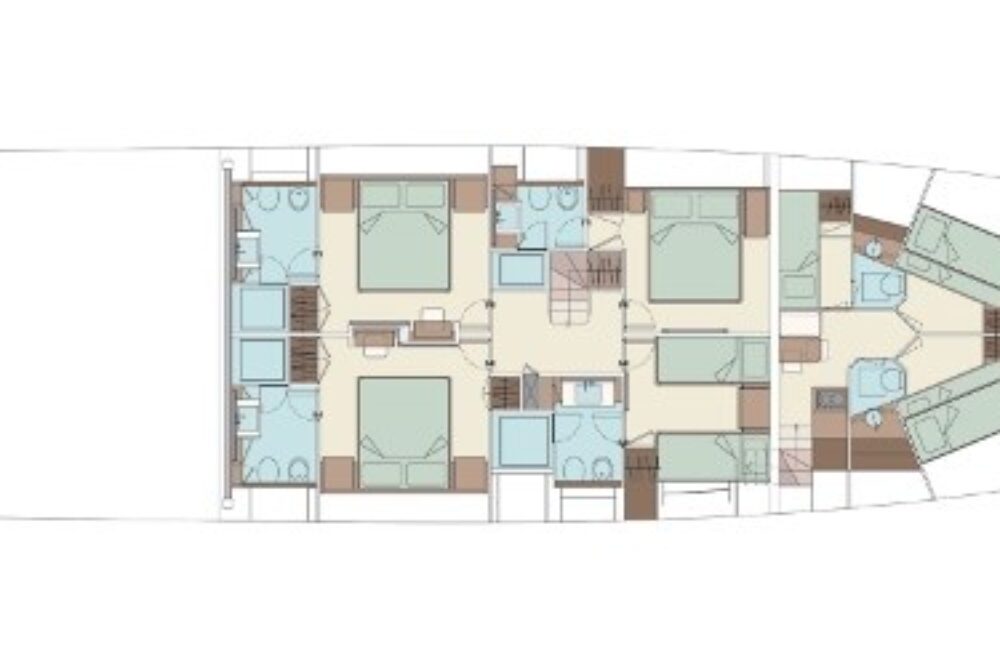 Riva 100 Corsaro “YOYITA II” - Layout  Riva 100 Corsaro “YOYITA II” - Layout