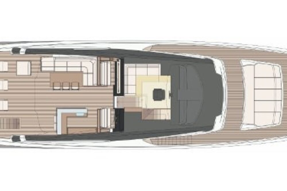 Riva 100 Corsaro “YOYITA II” - Layout  Riva 100 Corsaro “YOYITA II” - Layout