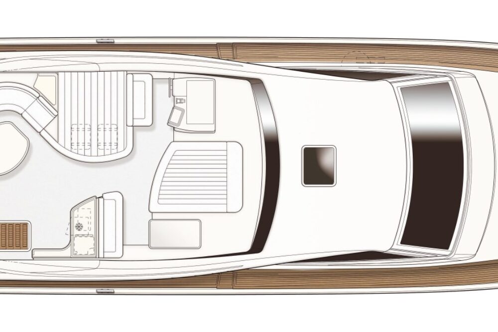Ferretti Yachts Ferretti 780 “ALGIEDI” - Layout  Ferretti Yachts Ferretti 780 “ALGIEDI” - Layout