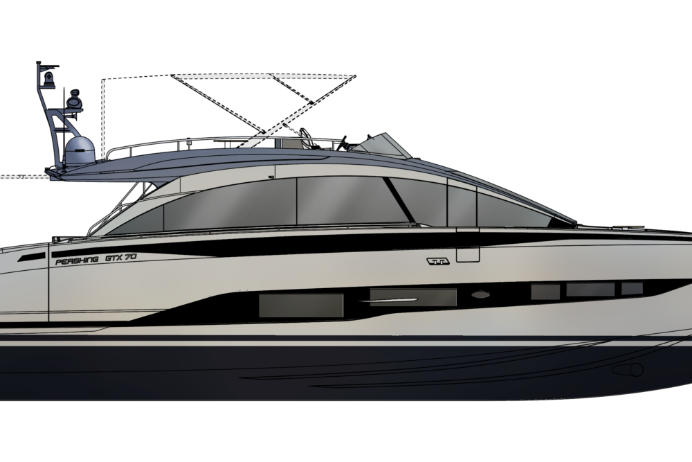 Pershing GTX70 New - Расположение - Profile