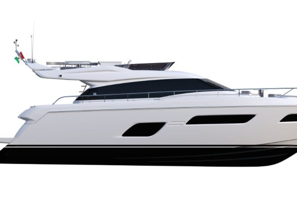 Ferretti Yachts Ferretti 550 - Layout 