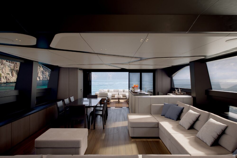 Pershing GTX90 Project - Интерьер - Pershing GTX90 Project