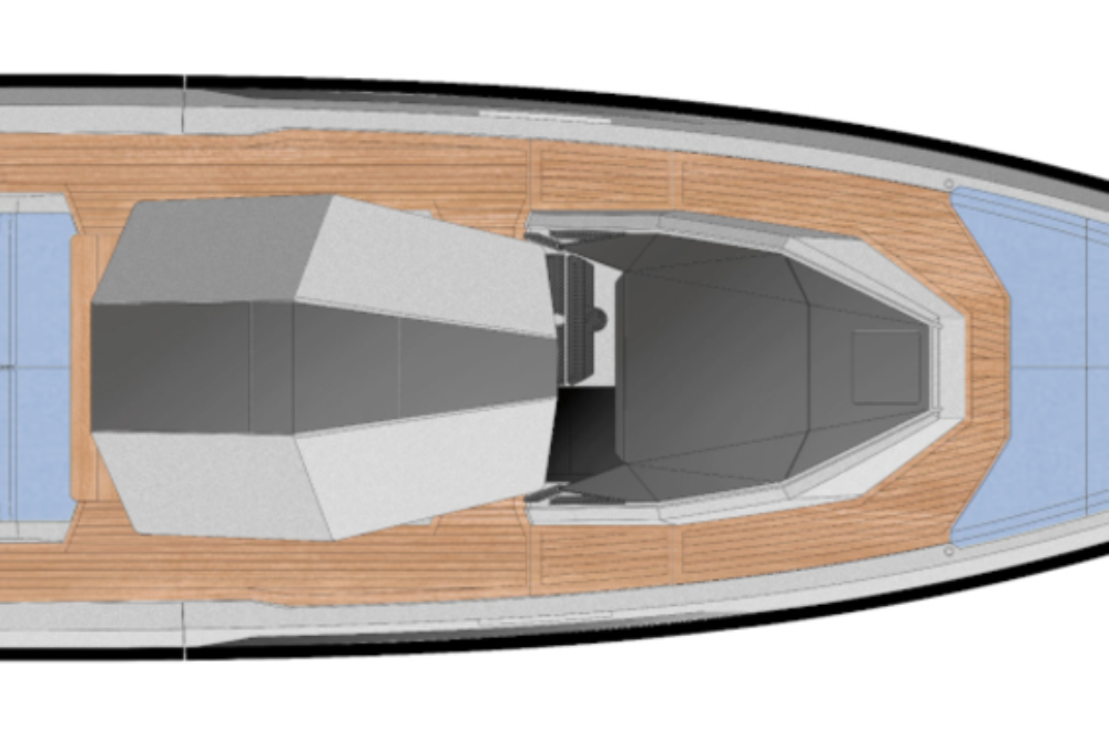Wally wallytender48X - Układ - Top View