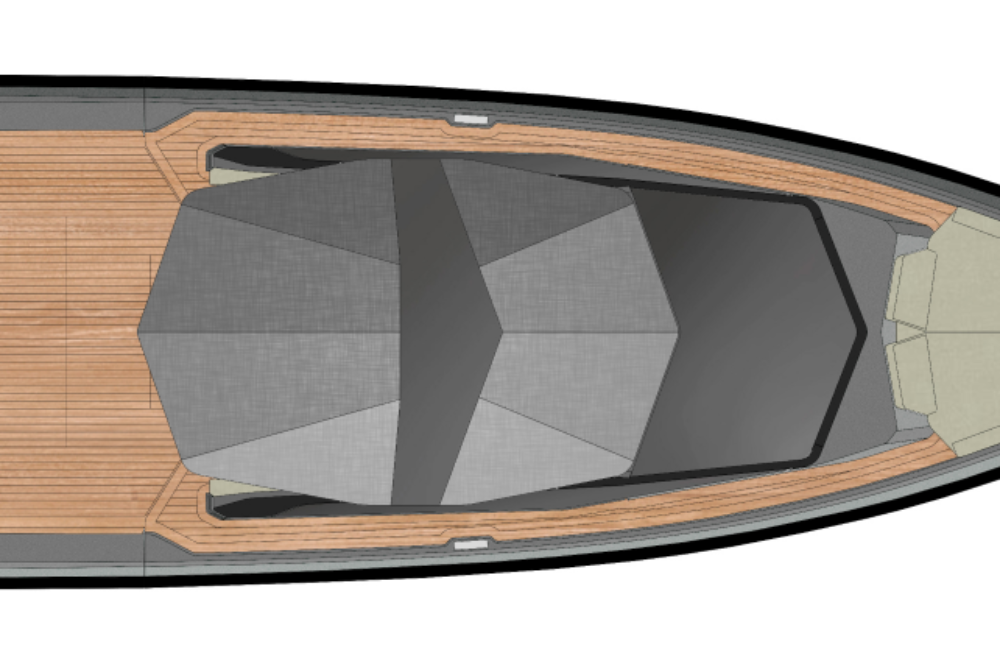 Wally wallytender43X - Расположение - Top View
