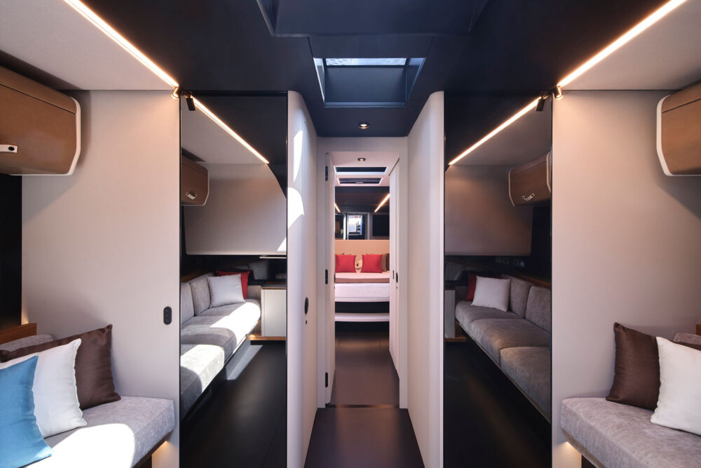 Wally wallypower58 - Wnętrze - Wally wallypower58