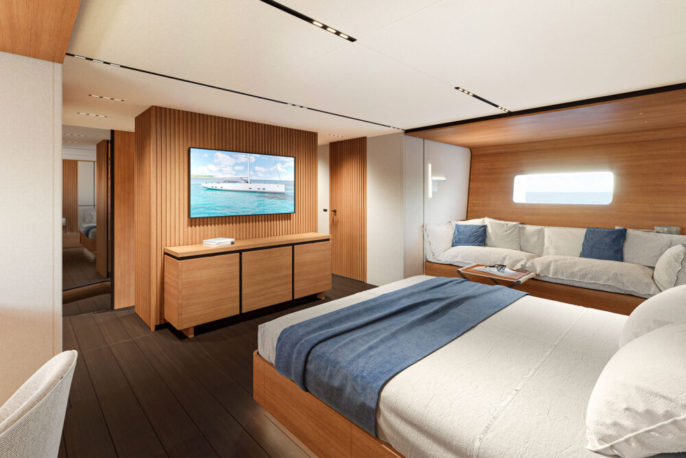 Wally wallywind130 Project - Интерьер - Wally wallywind130 Project