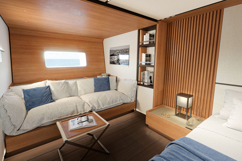 Wally wallywind130 Project - Интерьер - Wally wallywind130 Project