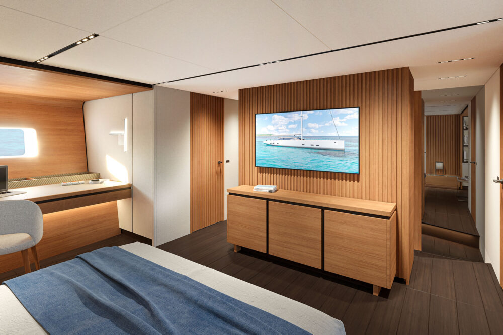 Wally wallywind130 Project - Интерьер - Wally wallywind130 Project