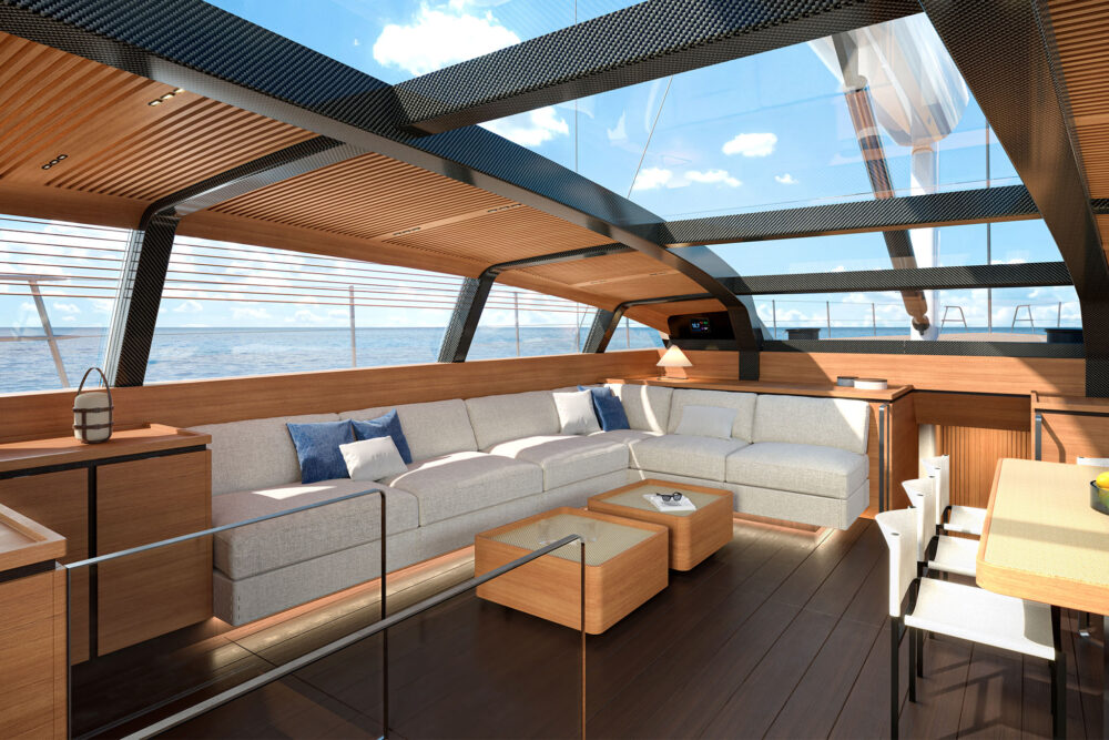 Wally wallywind130 Project - Интерьер - Wally wallywind130 Project