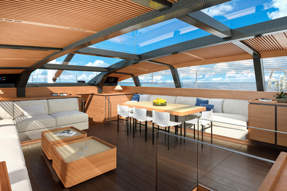 Wally wallywind130 Project - Интерьер - Wally wallywind130 Project