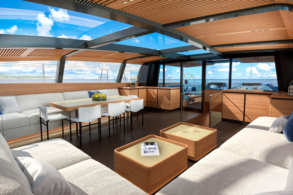 Wally wallywind130 Project - Интерьер - Wally wallywind130 Project