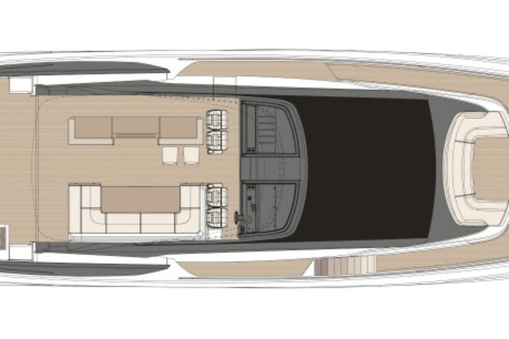 Riva 112′ Dolcevita Super New - Расположение 