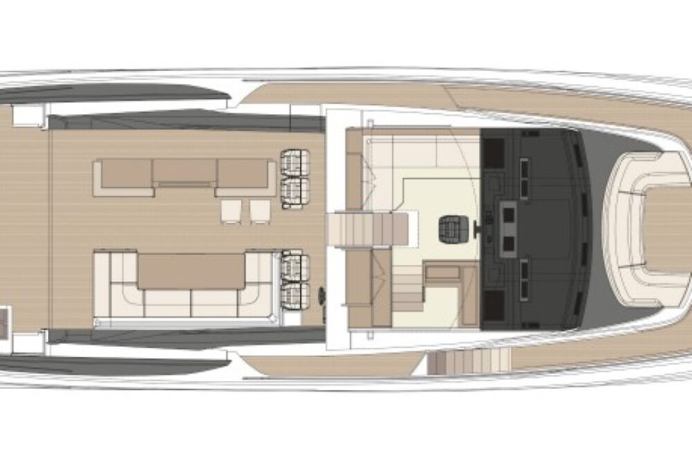 Riva 112′ Dolcevita Super New - Расположение 