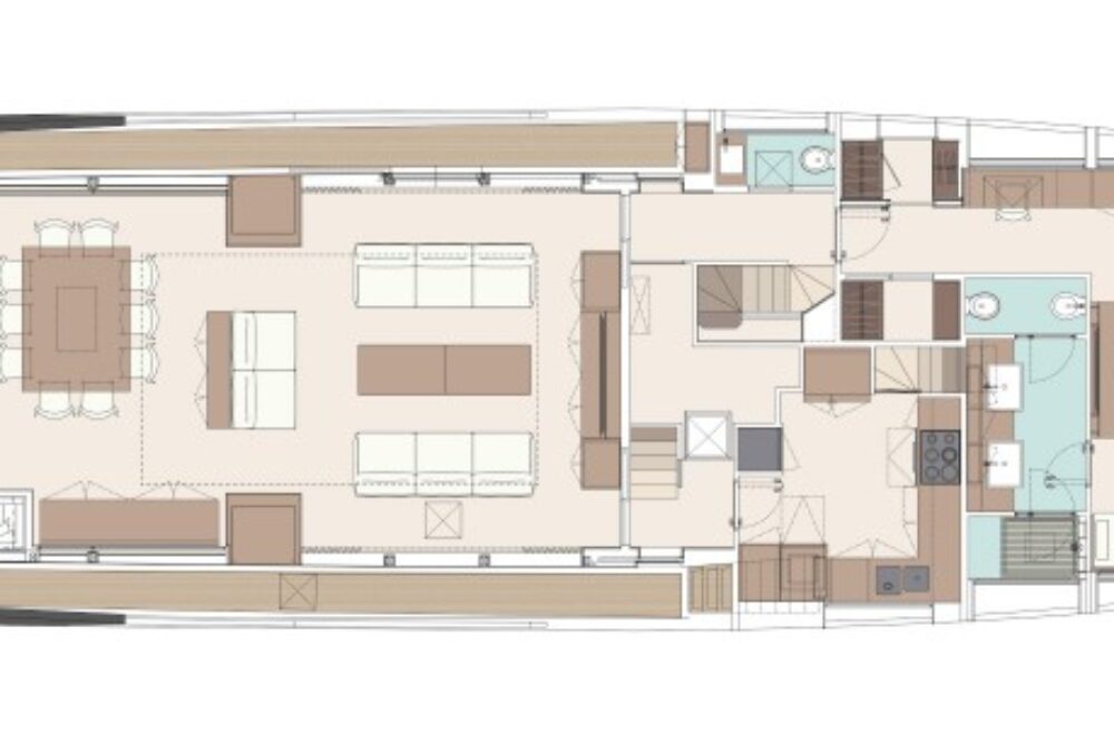 Riva 112′ Dolcevita Super New - Расположение 