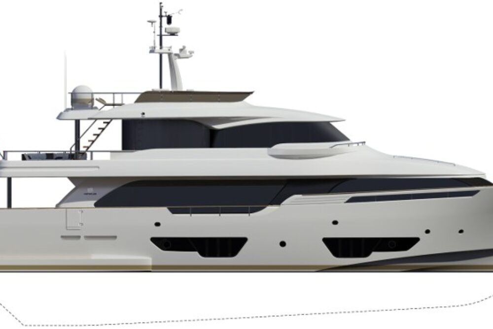 Custom Line Navetta 28 „ESTELLA III“ - Dispozice 