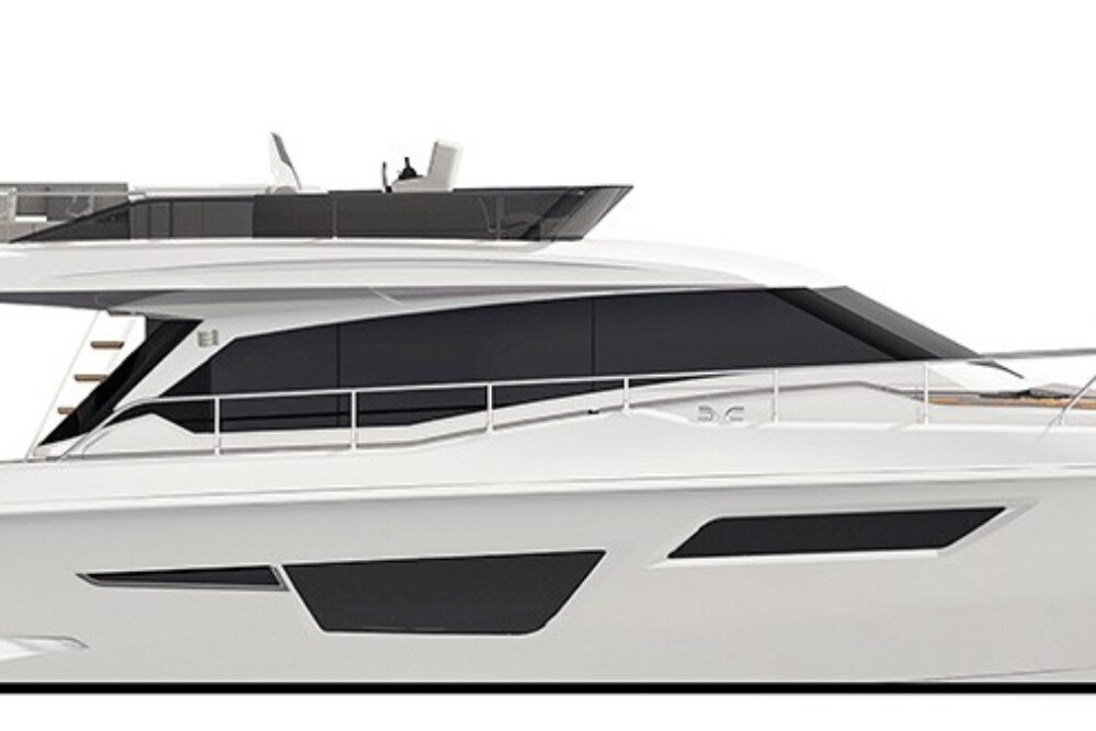 Ferretti Yachts 500 - Layout - Profile