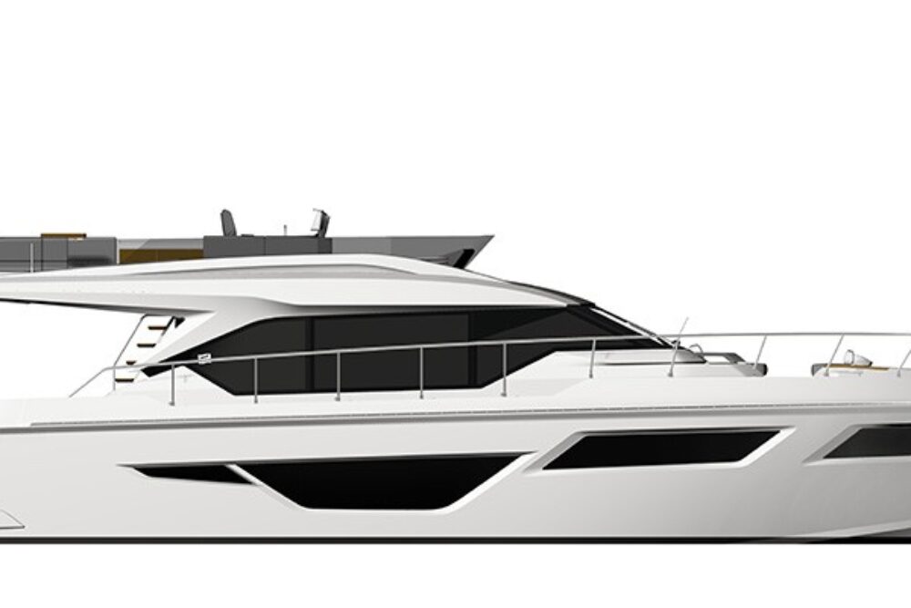 Ferretti Yachts 580 - Расположение - Profile Ferretti Yachts 580 - Расположение - Profile