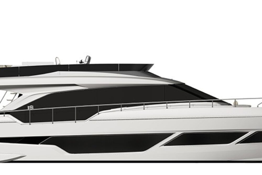 Ferretti Yachts 670 - Расположение - Profile Ferretti Yachts 670 - Расположение - Profile